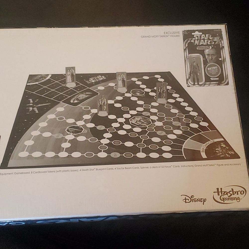Star Wars 'Escape from Death' Board Game W Action Figure 2018 New Sealed - Picture 5 of 8